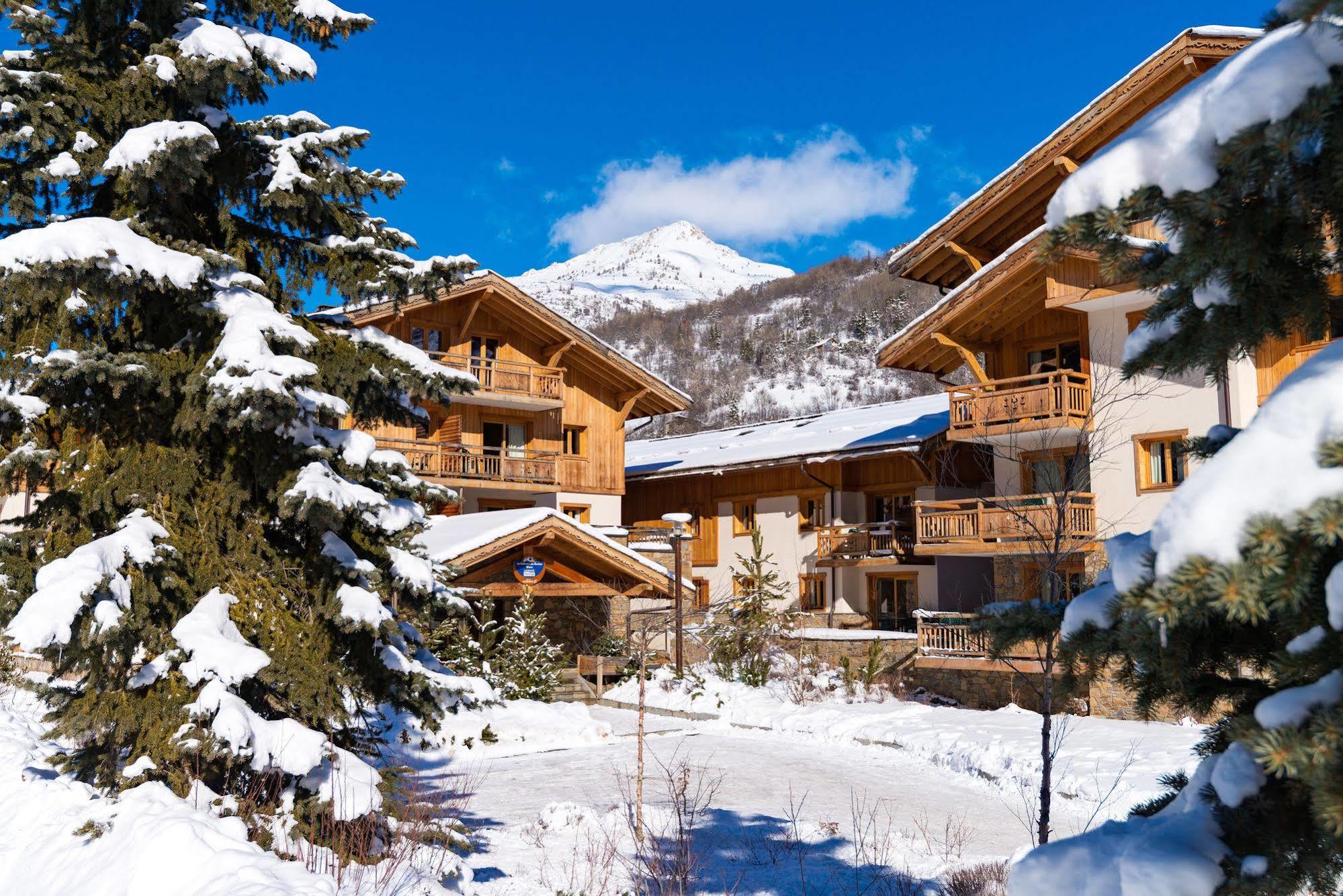 Lagrange Vacances Le Hameau Du Rocher Blanc Serre Chevalier Eksteriør bilde