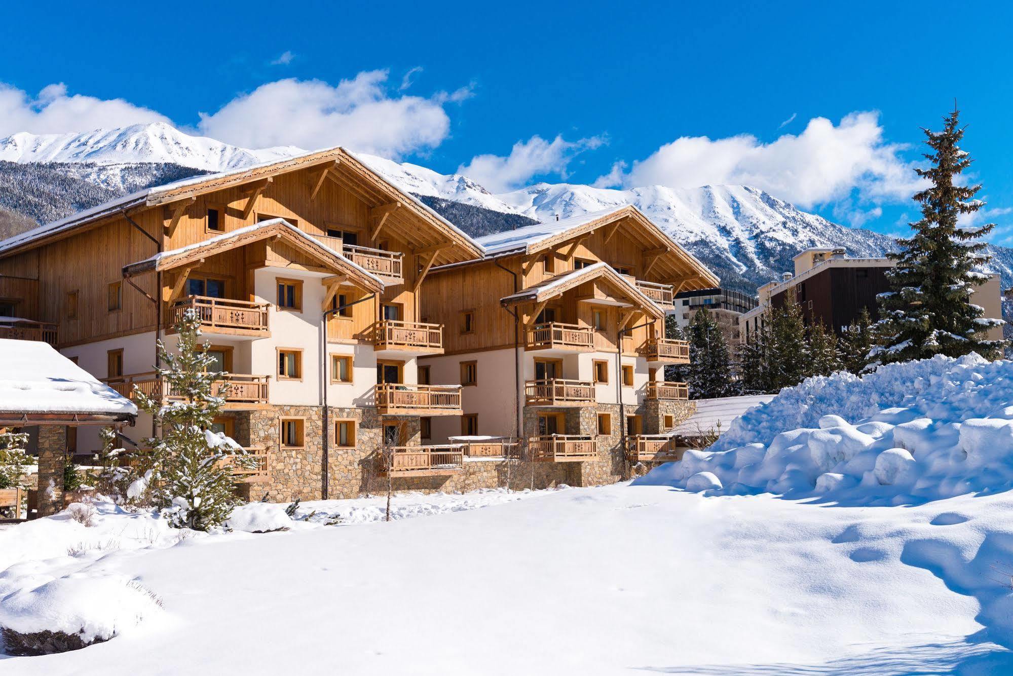 Lagrange Vacances Le Hameau Du Rocher Blanc Serre Chevalier Eksteriør bilde